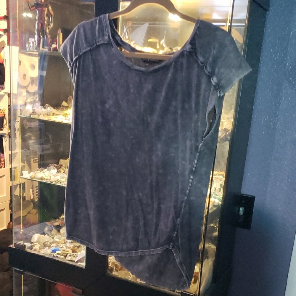 Rock & Republic Casual Gray Top sz M